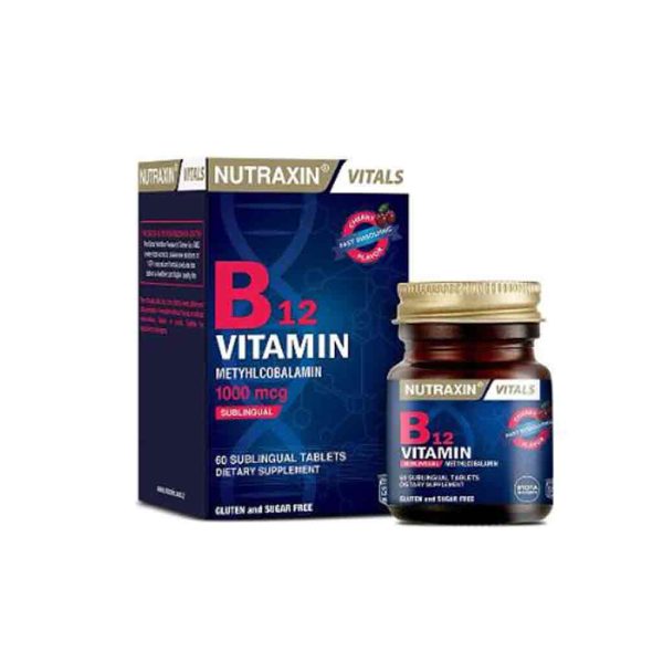 قرص ویتامین B12 نوتراکسین Nutraxin (1000 Mcg)